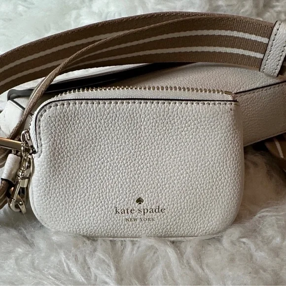 NWT Kate Spade ROSIE Crossbody Bag with Tan Strap & matching Coin pouch